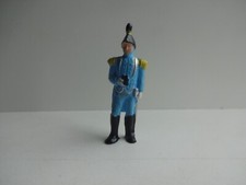 Soldaten 1977/78 - Soldat mit Fernglas und Federbusch (Dunkelblau) 100% Original