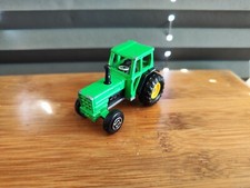 Majorette Tracteur Traktor Trecker grün No 208 leicht defekt