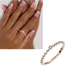Kugelring 585 echt Rosegold 14