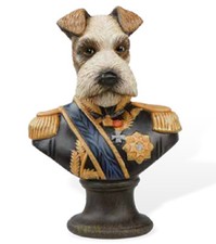 Goebel Porzellanbüste L'Officier du Lakeland Thierry Poncelet Aristo Dogs Hund