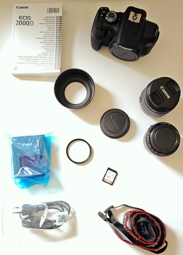 Canon eos 2000d 1mp - canon,