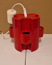 Cari Zalloni Steuler Keramik Deckenlampe 70er Jahre Fat Lava Thema Vintage