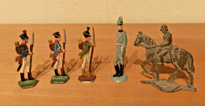 Zinnfiguren Soldaten Konvolut flach 3-4 cm historisch