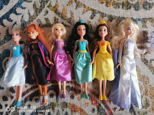 Disney puppen anna elsa belle - puppen,