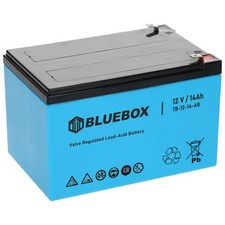 12V 14Ah AGM Batterie Bluebox Echolot Angelsport Versorgungsbatterie