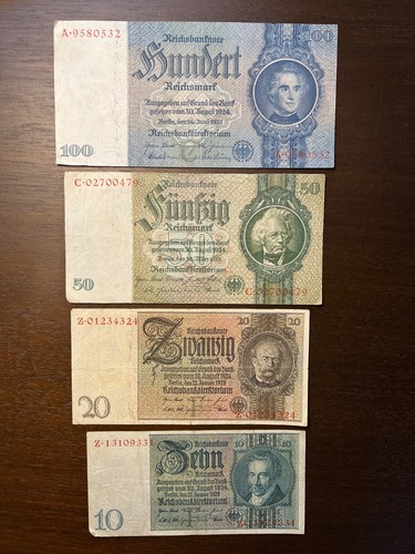 100 reichsmark - 10, 20