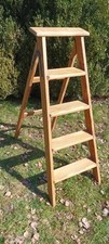Antike holzleiter shabby chic - antike,