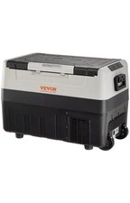 VEVOR Camping Kühlschrank 55 L Kühlboxen 12 / 24 V Gefrierbox 2 in 1 Doppelzone