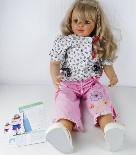 80cm puppe mädchen - 80cm, laura-ann