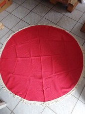 Tischdecke rund ROT mit