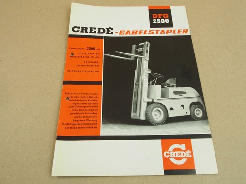 Prospekt crede dfg2500 - crede,