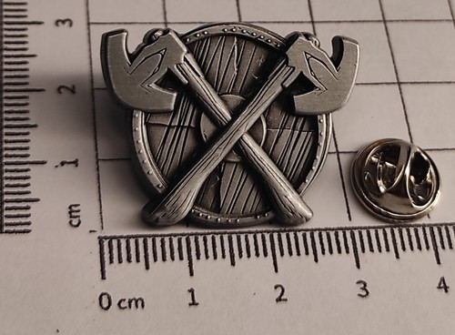 Pin anstecker wikinger schild - pin/anstecker,