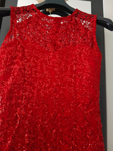 Damen abendkleid lang rot - damen,