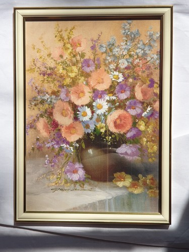Bild blumen mit rosa mohn - bild,