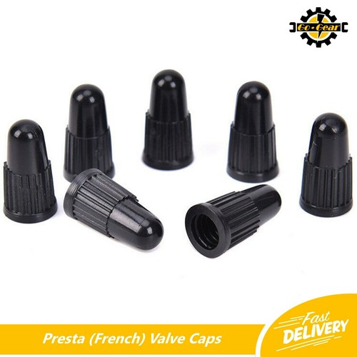 Presta ventilkappen schwarz - presta,