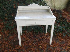 Waschtisch antik mit Marmorplatte