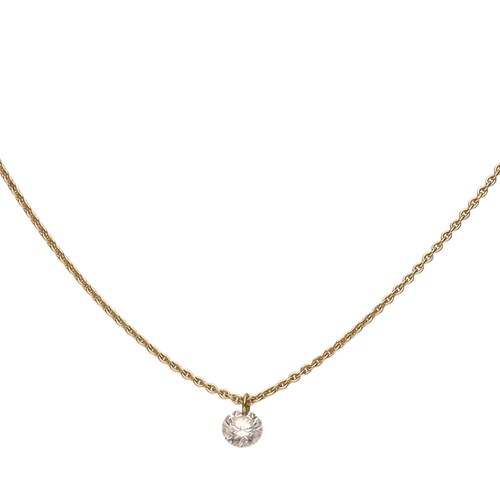 Collier brillant w - 0,1, w/si