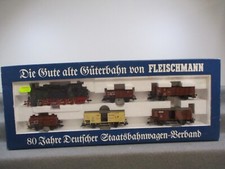 Fleischmann H0 4886 Zugset "80 Jahre Staatsbahnwagen-Verband" Analog DC in OVP