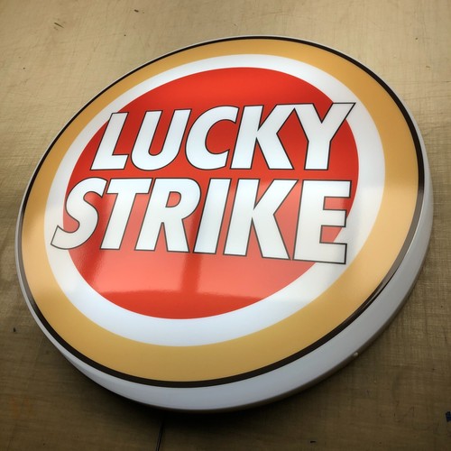 Lucky strike leuchtwandschild - lucky,