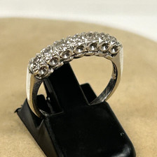 VINTAGE 14K WEISSGOLD 1/4 CT