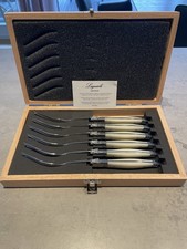 LAGUIOLE Gabeln 6-tlg. NEU, Edelstahl, elfenbeinf. Griffe Exclusif Picasso
