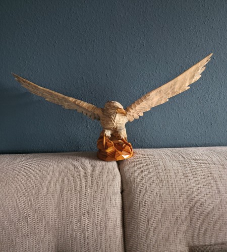 Adler holz handgeschnitzt - adler, 72