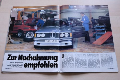 Rallye racing 1980 bmw 323i - rallye, 05/1980