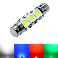 Soffitte Sofitte Lampe 31mm SMD LED Schminkspiegel Sonnenblende Auto KFZ weiß