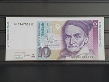 10 DM Deutsche Mark 1993 Serie