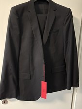 Hugo Boss Herren Schwarz Anzug