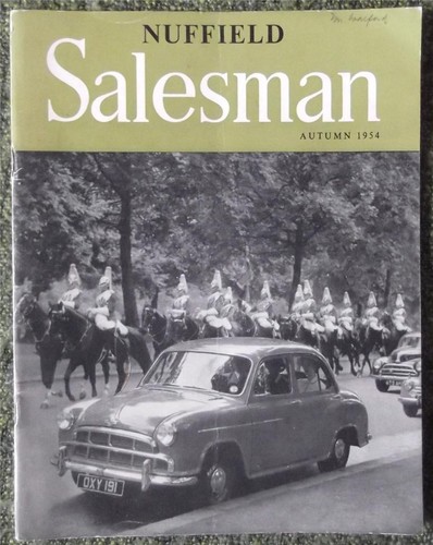 Nuffield group auto salesmans - auto,