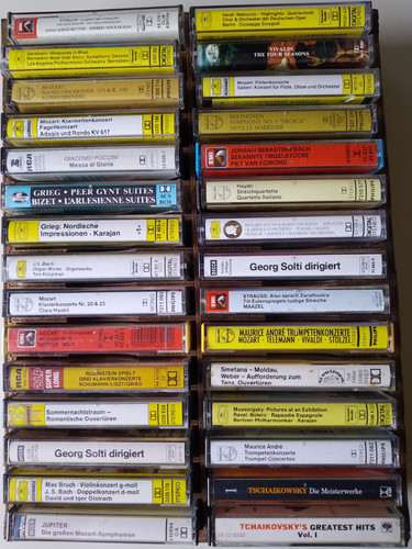 Klassik musikkassetten - klassik,