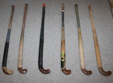 Antike vintage hockeyschläger - antike,