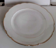 Essteller, Goldrand Wellenrand Seltmann Weiden "Nora" Teller Ø~  25cm