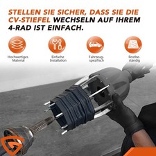 MONTAGEWERKZEUG FALTENBALG DRUCKLUFT ACHSMANSCHETTEN SPREIZER WERKZEUG KFZ