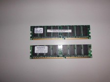 2 Arbeitsspeicher DDR1 256 MB 333 MHz PC2700 einseitig 184polig