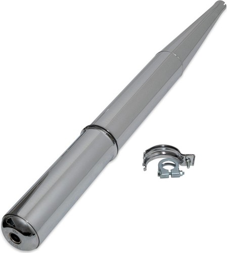Mza auspuff verchromt - auspuff,