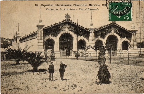 Cpa expo electricite - expo, d'electricite