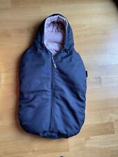 Abc Winterfußsack Diamont Rosé/schwarz