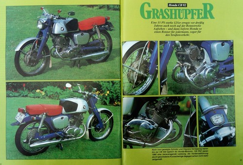 Motorrad classic 1990 honda - motorrad,