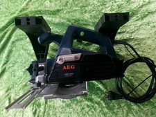AEG HBS 800 Elektrohobel, Stationärgerät, Breithobel, 100mm breite Messer