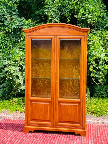 Vitrine biedermeier stilmöbel - vitrine,