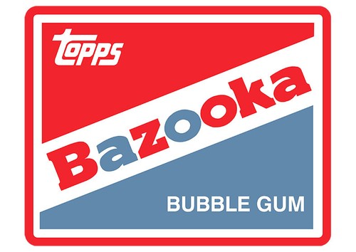 Bazooka joe bügelbild - bazooka,