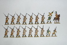 Zinnfiguren, Flachfiguren, Rußland 1812/15, Infanterie Marsch, OB