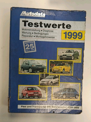 Autodata testwerte 1999 - autodata,