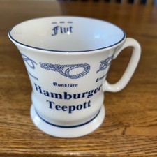 Chamore Hamburger Teepott Blue