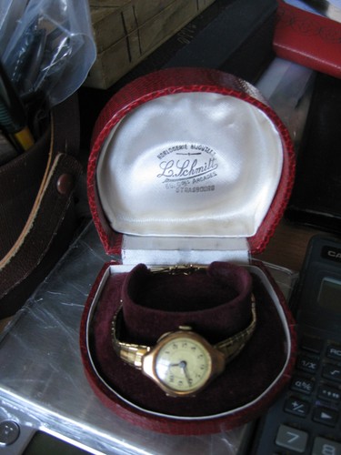 Damenarmbanduhr 585 gold - damenarmbanduhr,