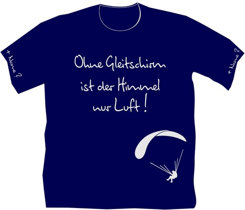 Fallschirm shirt paragliding - shirt,