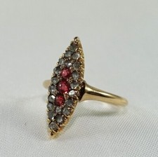 Schöner Turmalin Diamant Ring