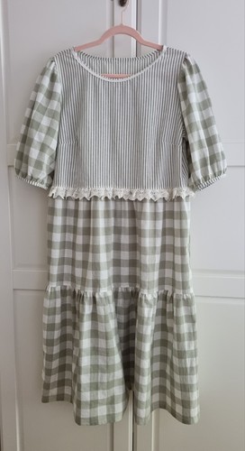 Romantisches kleid mit - kleid,